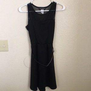 Short black dress
